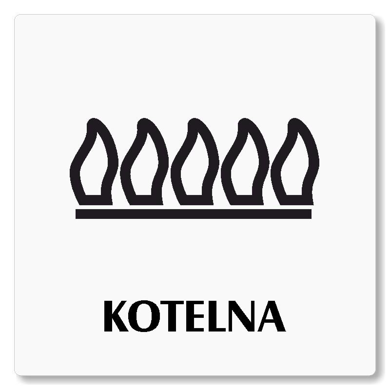 Kotelna, 148x148mm, bílá, Nevada